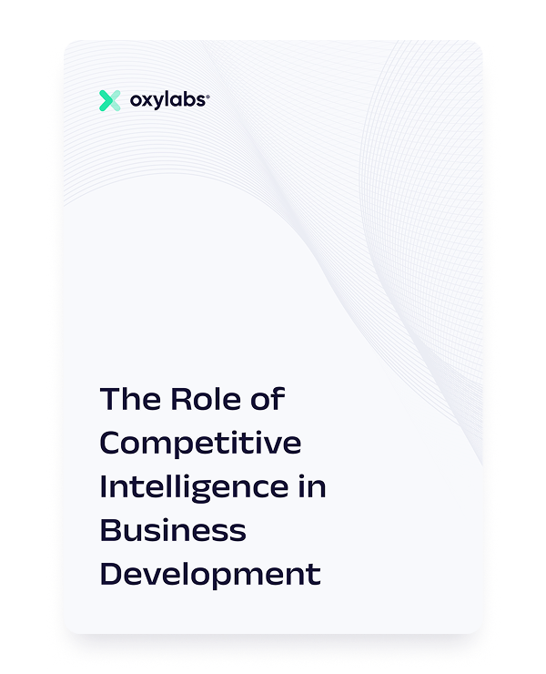 The Role of Competitive Intelligence in Business Development