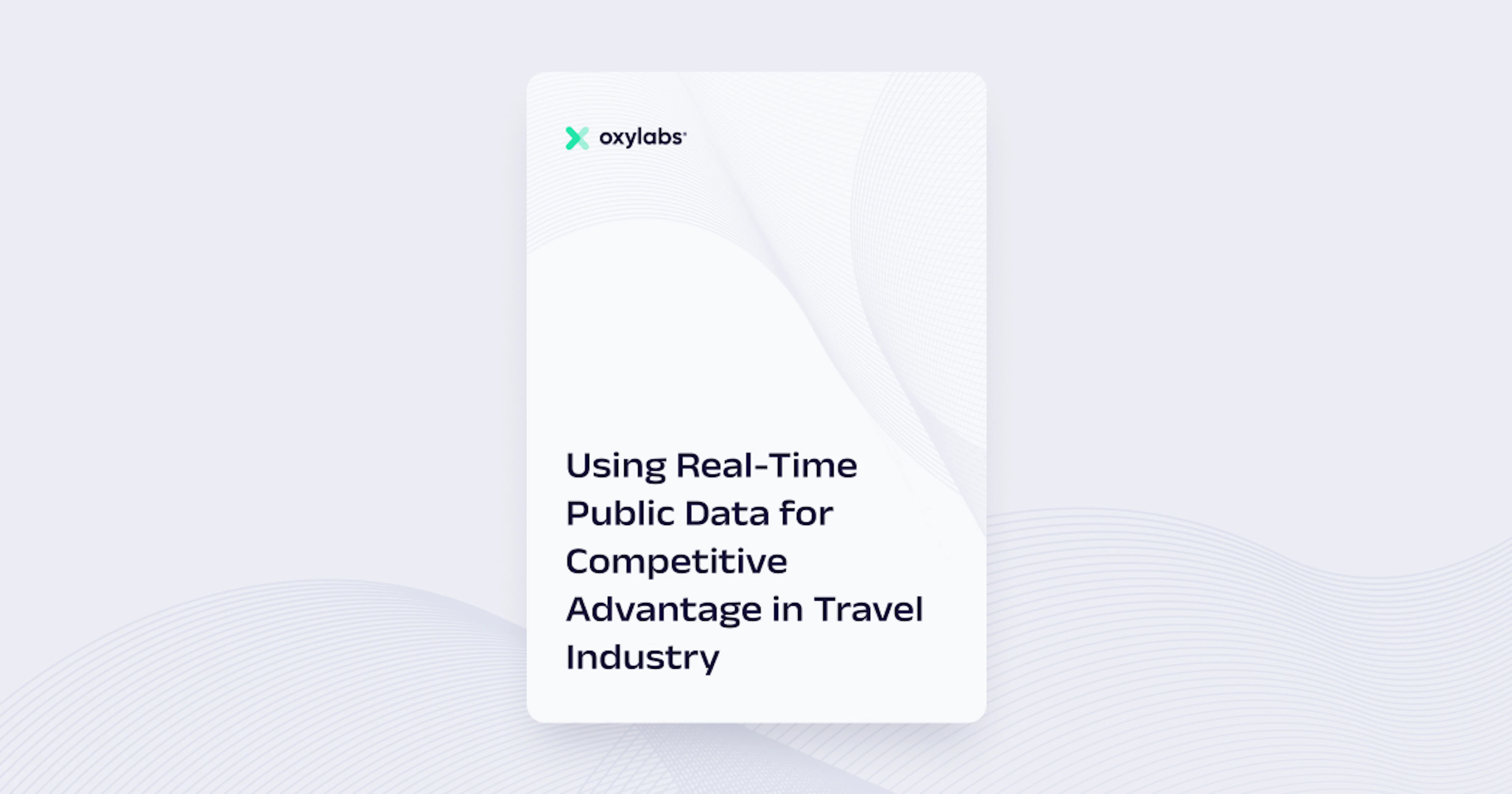 Using Real-Time Public Data for Competitive Advantage in Travel Industry