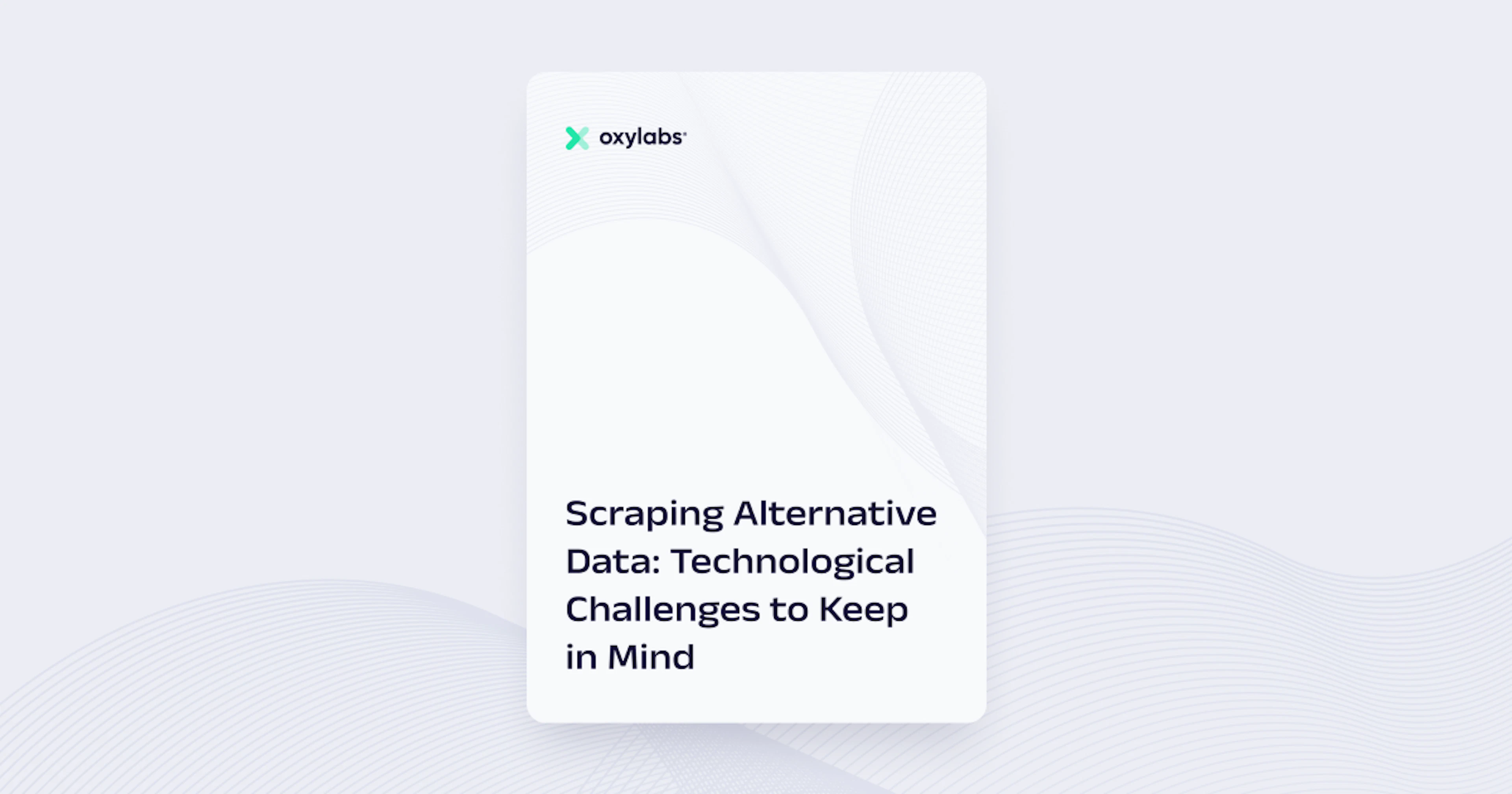 Scraping Alternative Data: Technological Challenges to Keep in Mind
