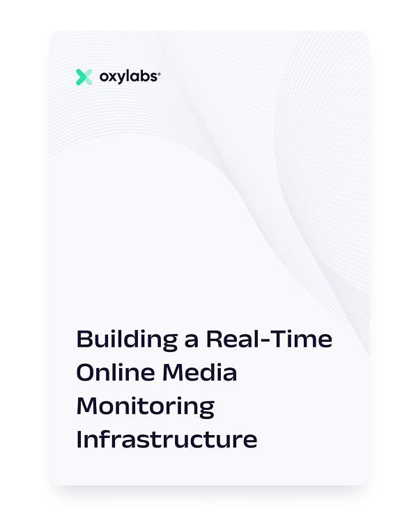 Real-Time Online Media Monitoring Infrastructure