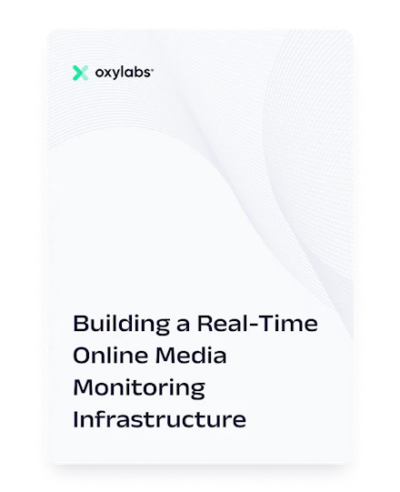 Real-Time Online Media Monitoring Infrastructure