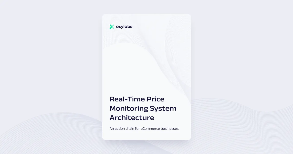 Real-Time Price Monitoring System Architecture