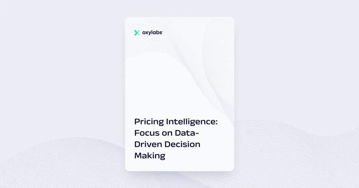 Pricing Intelligence: Focus on Data-Driven Decision Making