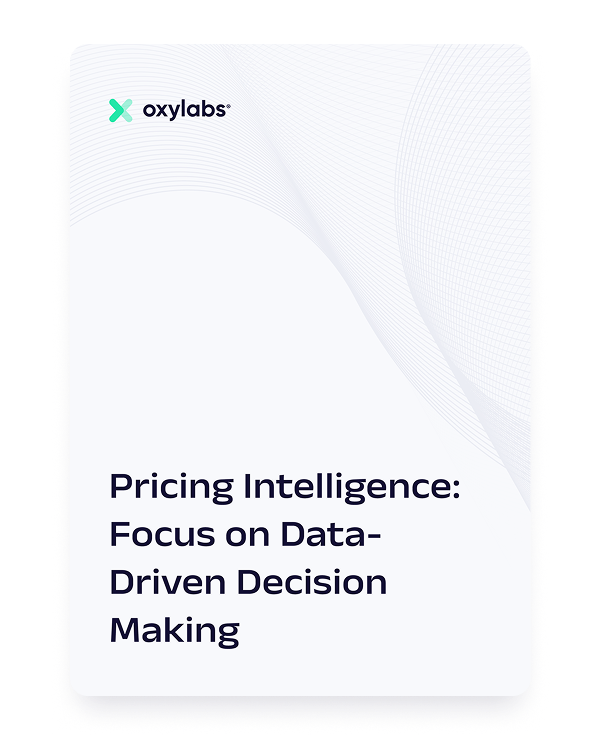 Pricing Intelligence: Focus on Data-Driven Decision Making