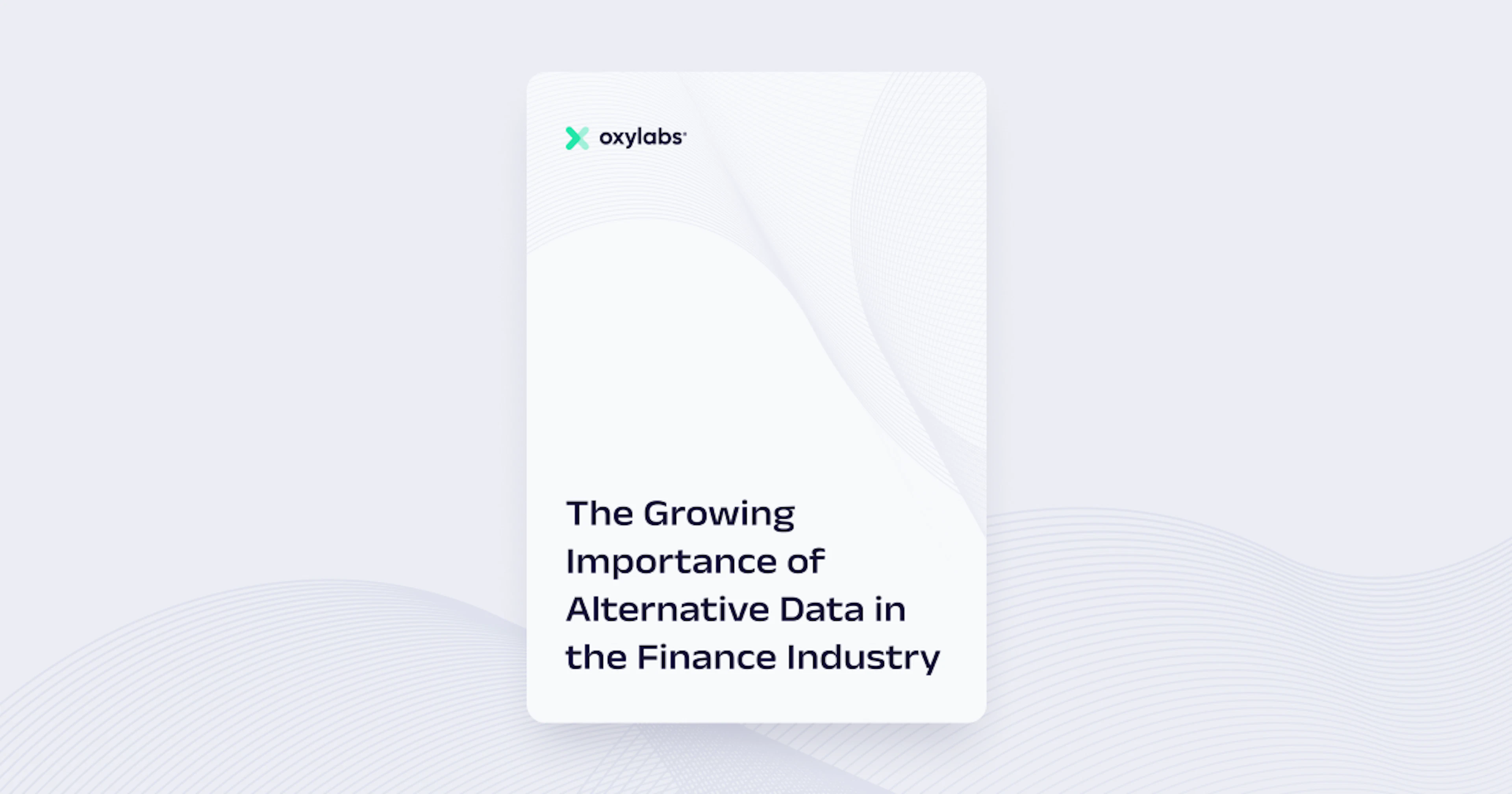 Alternative Data Brings Opportunities to The Financial Sector