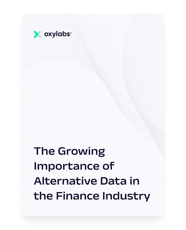 Alternative Data Brings Opportunities to The Financial Sector