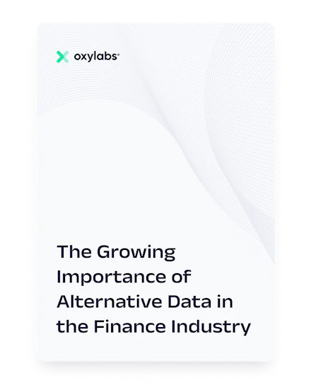 Alternative Data Brings Opportunities to The Financial Sector