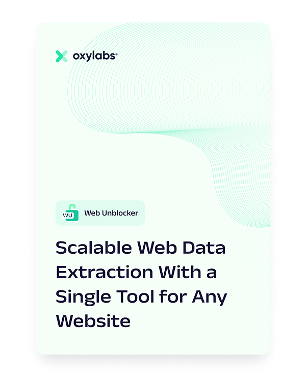 Scalable Web Data Extraction With a Single Tool for Any Website