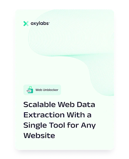 Scalable Web Data Extraction With a Single Tool for Any Website