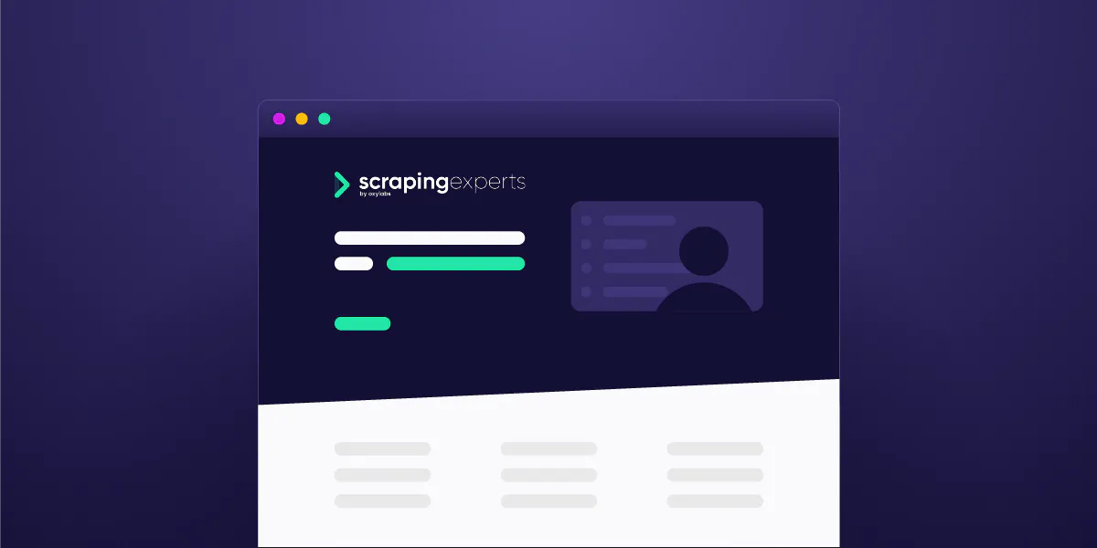 Scraping experts