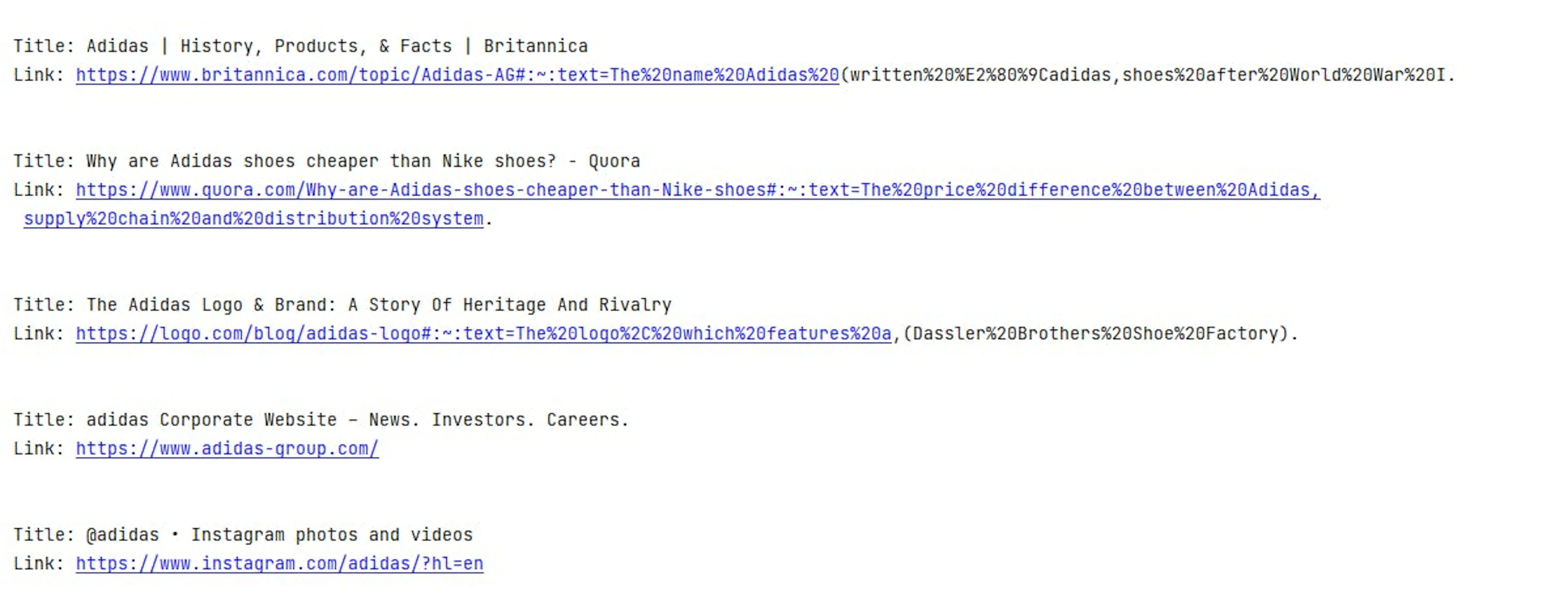 web scraping dynamic sites python tutorial – output of scraping jobs