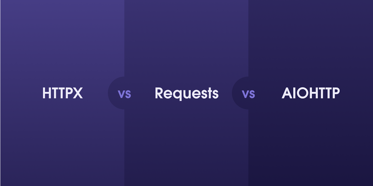 HTTPX vs Requests vs AIOHTTP visuals