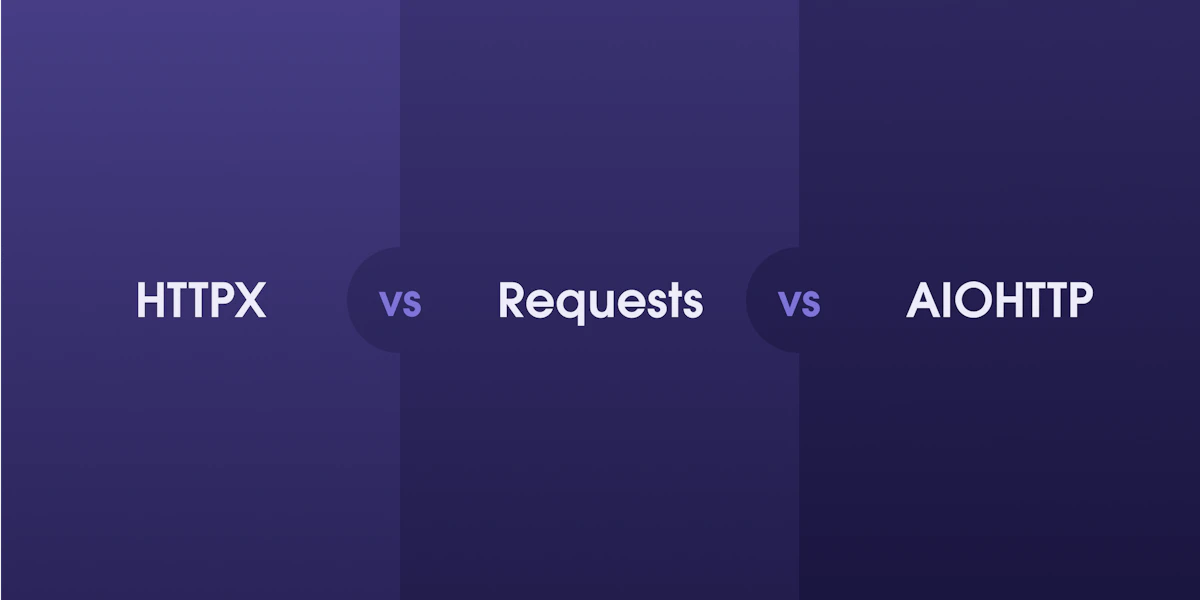 HTTPX vs Requests vs AIOHTTP visuals