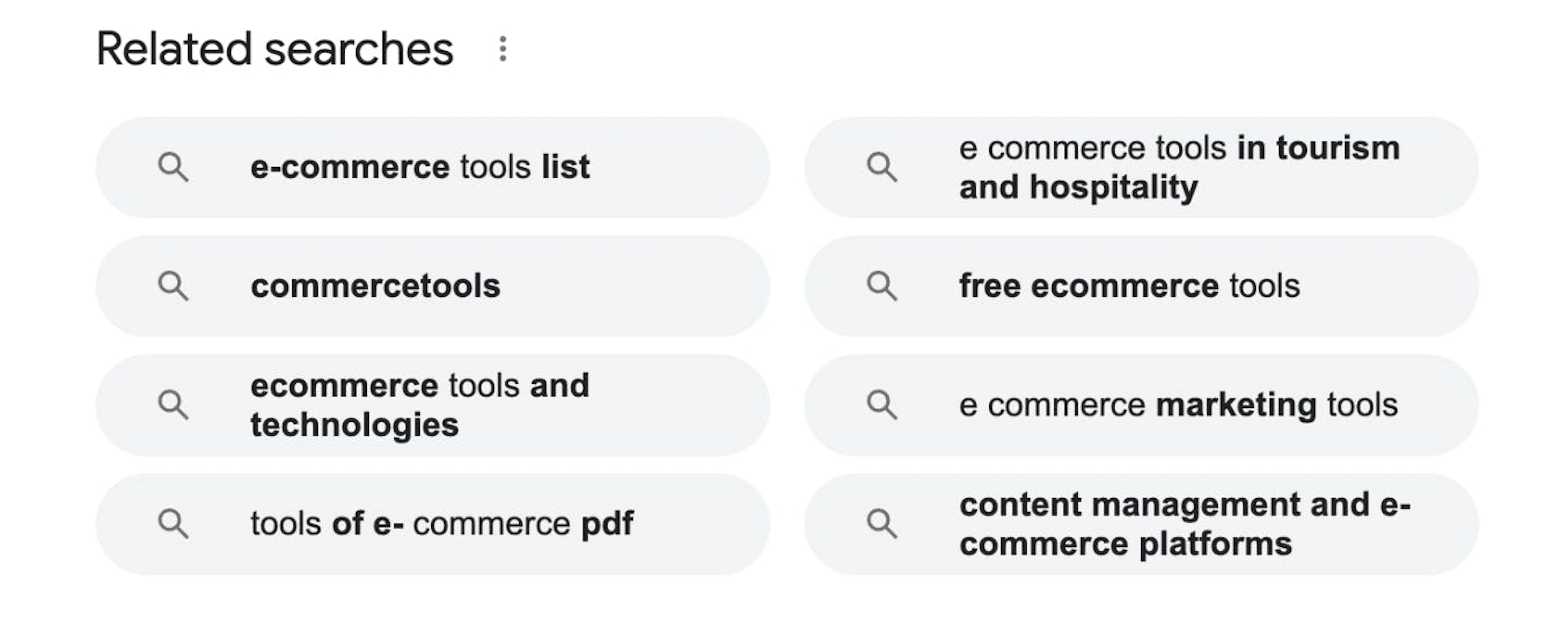 related searches