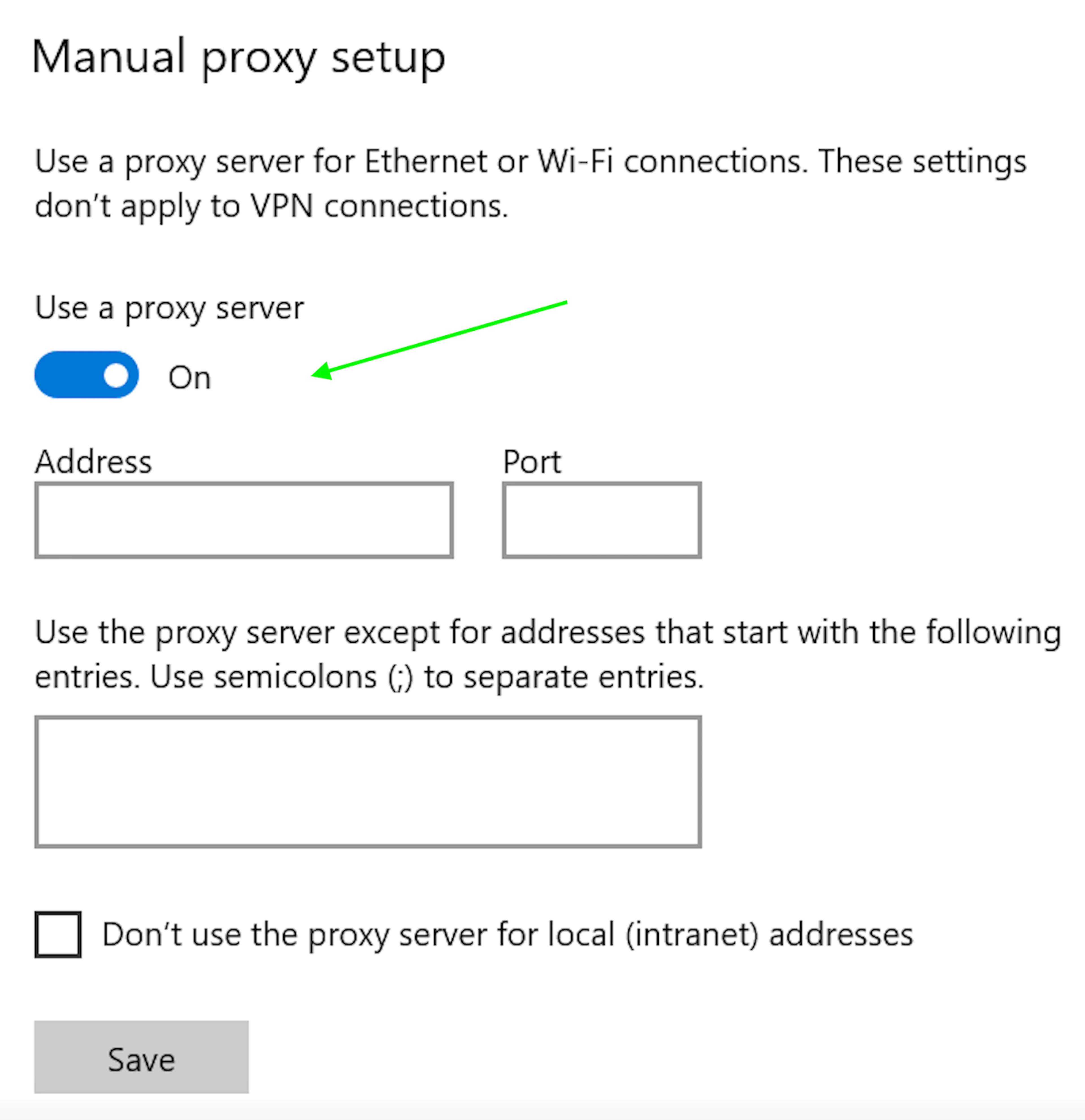 Windows example screenshot