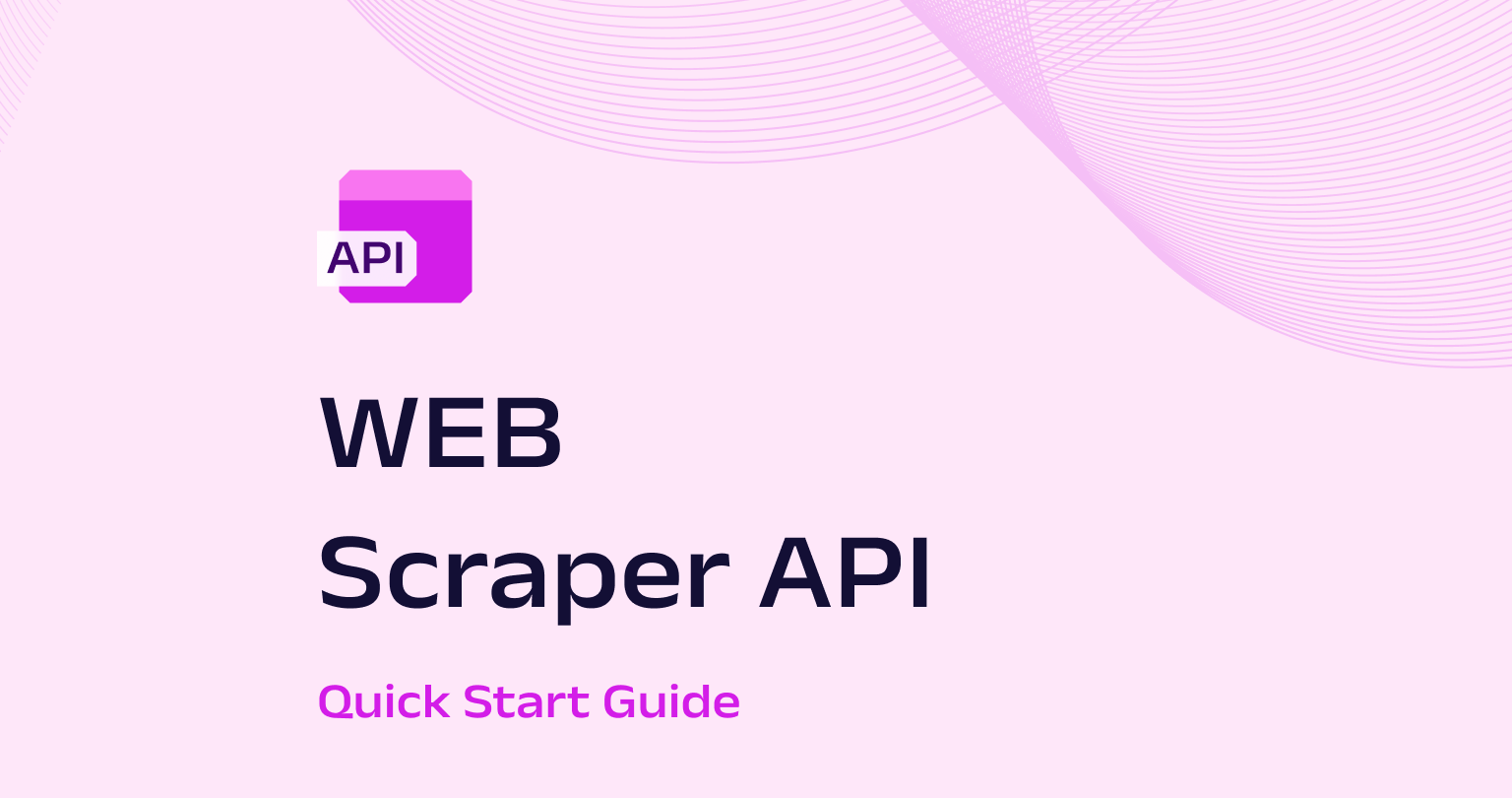 Web Scraper API