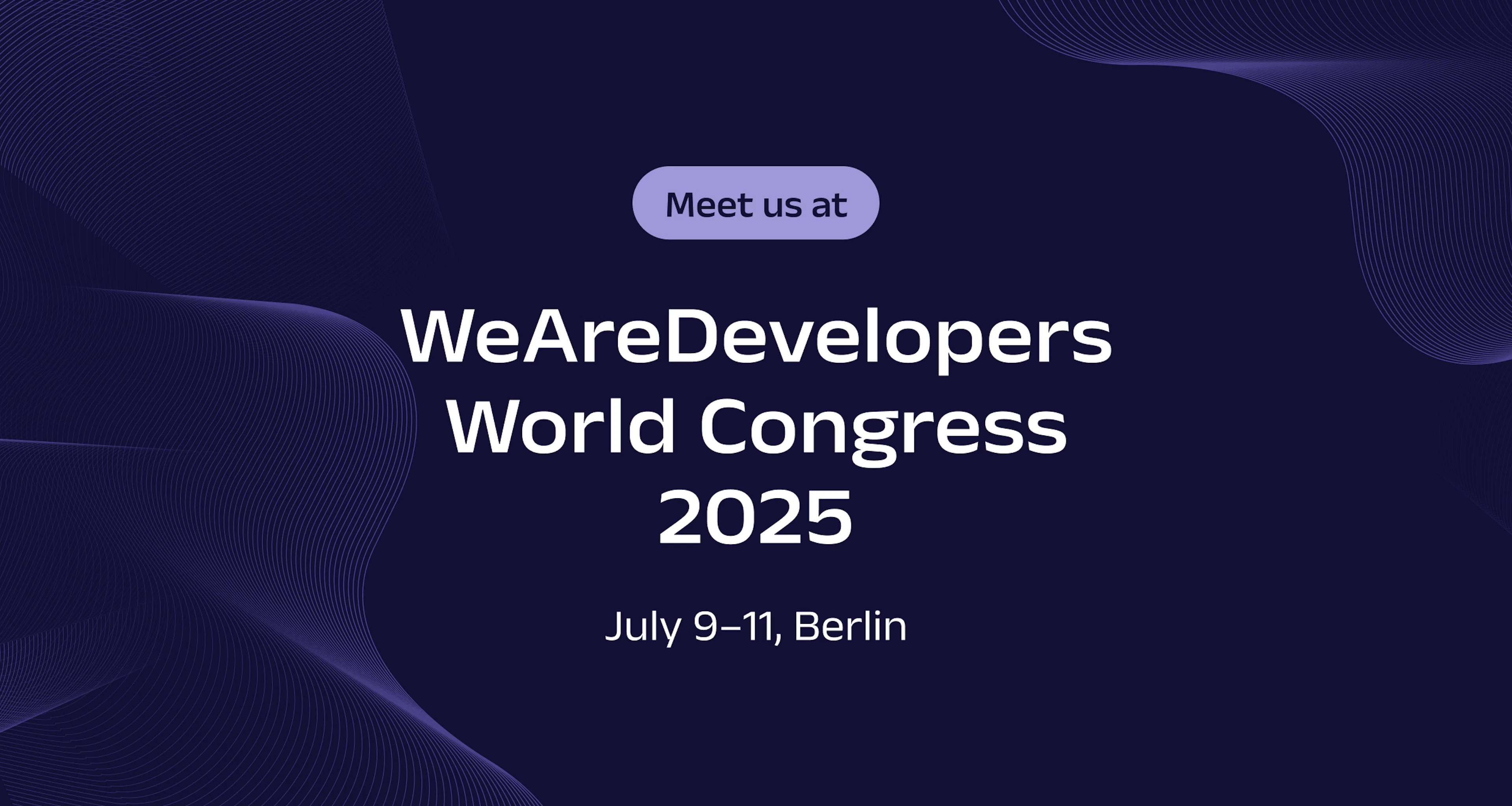 WeAreDevelopers World Congress 