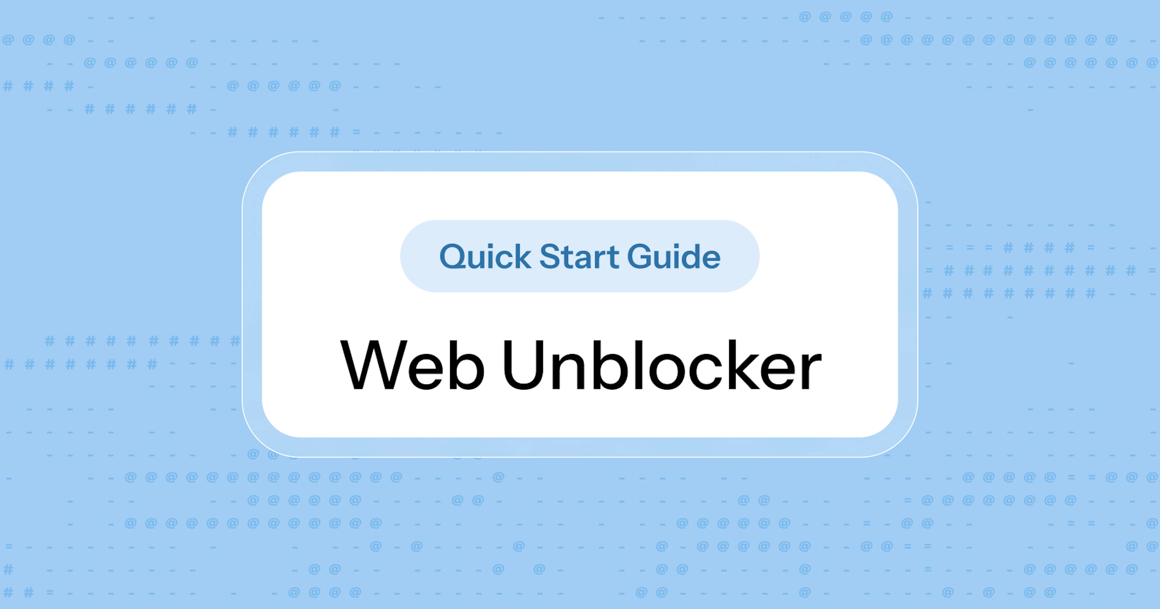 Oxylabs Web Unblocker Quick Start Guide